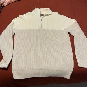 Mens quarter zip sweater